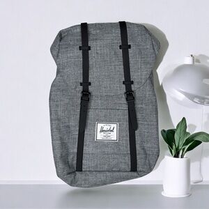 NWT Herschel 15 inch Laptop Retreat Gray Backpack for Men Boys